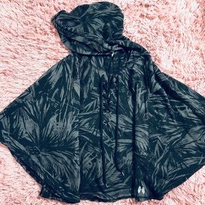 Poncho Top with Hood